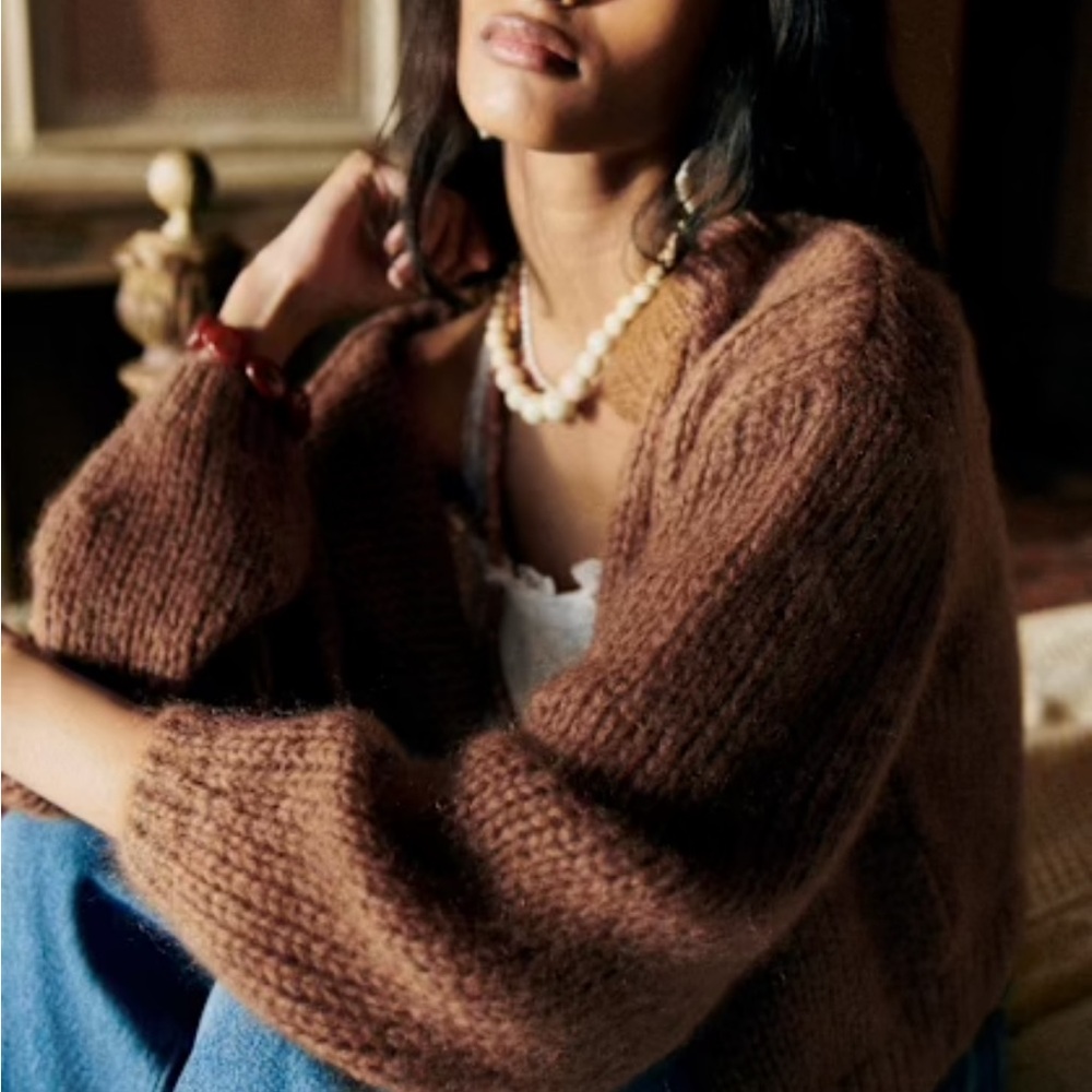 Sezane Ambra Cardigan Size equivalent to XS-Small runs oversized